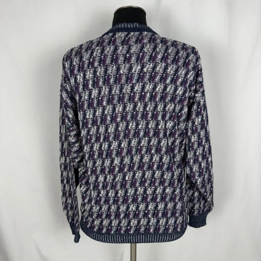 Vintage blue purple